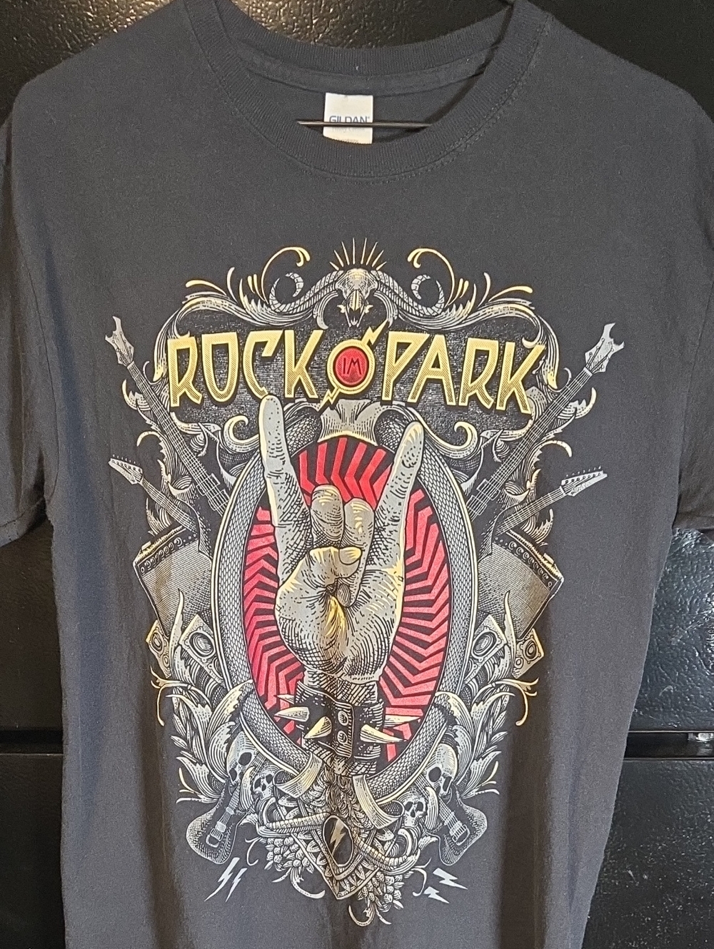 Rock im Park 2019 Festival T-Shirt Slipknot Tool Slayer BMTH Band Tee Black